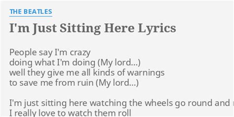 lyrics i was sitting in the corner|sitting in the corner song meaning.